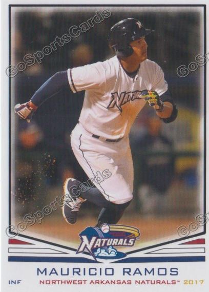 2017 Northwest Arkansas Naturals Mauricio Ramos