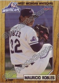 2009 West Michigan WhiteCaps Mauricio Robles
