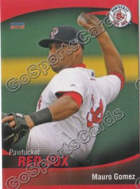 2012 Pawtucket Red Sox Mauro Gomez