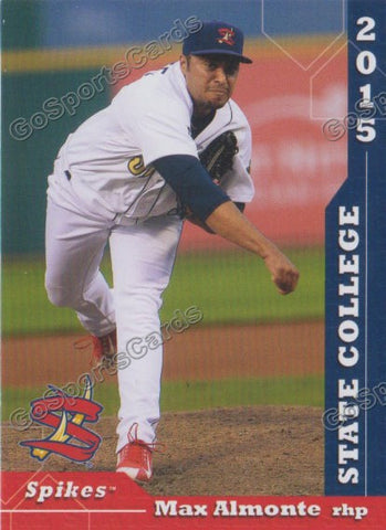 2015 State College Spikes Max Almonte