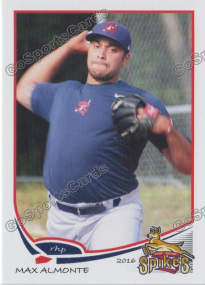 2016 State College Spikes Max Almonte