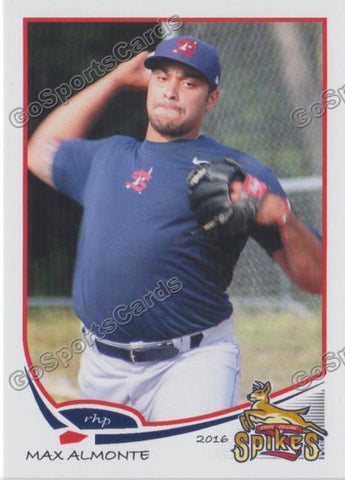 2016 State College Spikes Max Almonte