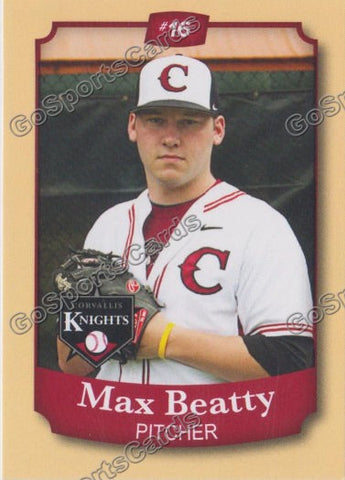 2013 Corvallis Knights Max Beatty