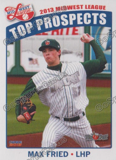 2013 MidWest League Top Prospect Max Fried