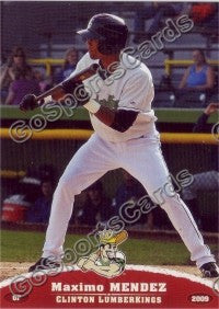 2009 Clinton LumberKings Maximo Mendez