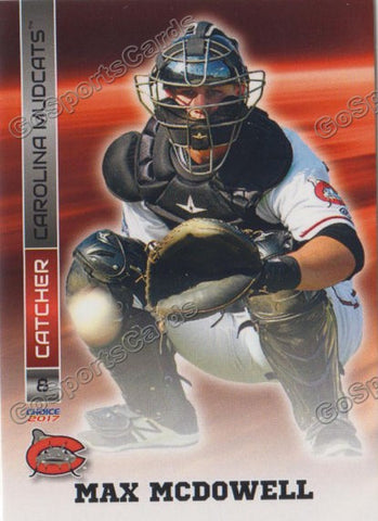 2017 Carolina Mudcats Max McDowell