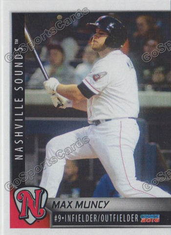 2016 Nashville Sounds Max Muncy