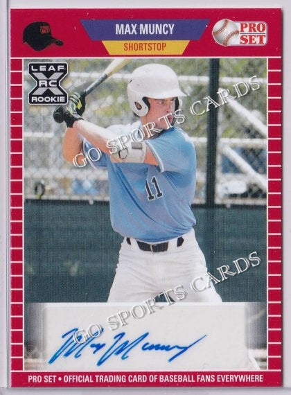 2021 Leaf Pro Set PS-MM3 Max Muncy XRC Autograph