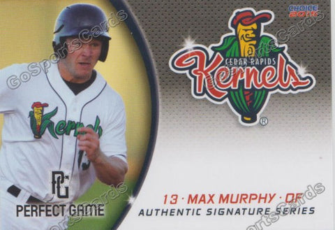 2015 Cedar Rapids Kernels Max Murphy