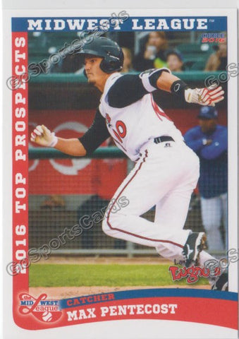 2016 Midwest League Top Prospect Max Pentecost