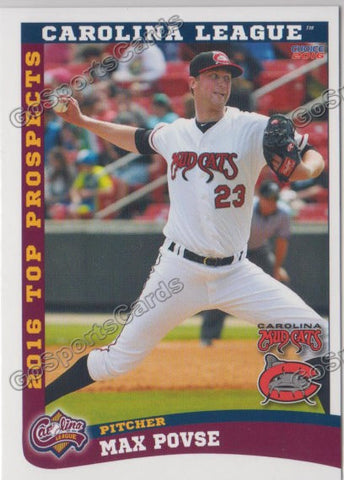 2016 Carolina League Top Prospect Max Povse