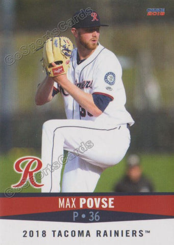2018 Tacoma Rainiers Max Povse