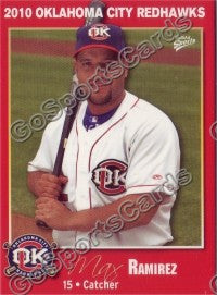 2010 Oklahoma City RedHawks Max Ramirez