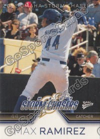 2012 Omaha Storm Chasers Max Ramirez