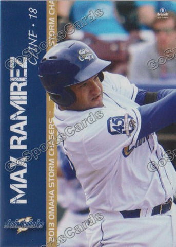 2013 Omaha Storm Chasers Max Ramirez
