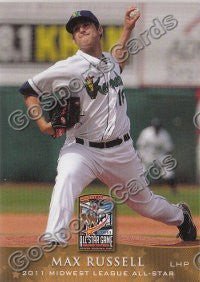 2011 MidWest League All Star West Max Russell