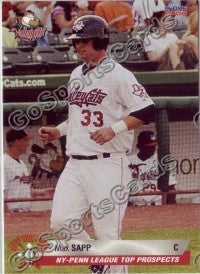 2006 New York Penn League Top Prospects Max Sapp