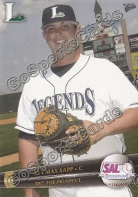 2007 South Atlantic League Top Prospects Max Sapp