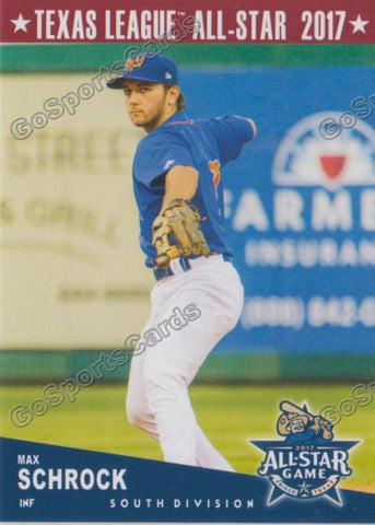 2017 Texas League All Star S Max Schrock