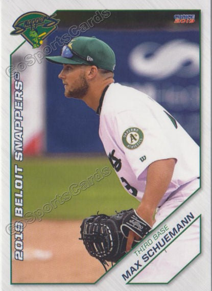 2019 Beloit Snappers Max Schuemann