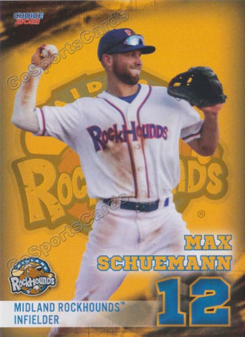 2021 Midland Rockhounds Max Schuemann