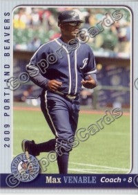 2009 Portland Beavers Max Venable