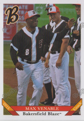 2015 Bakersfield Blaze Max Venable