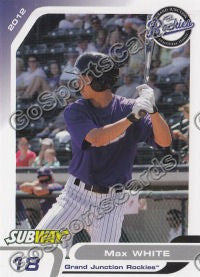 2012 Grand Junction Rockies Max White