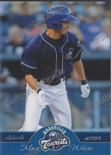 2013 Asheville Tourists Max White