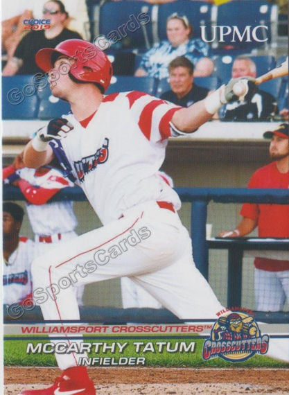 2019 Williamsport Crosscutters McCarthy Tatum
