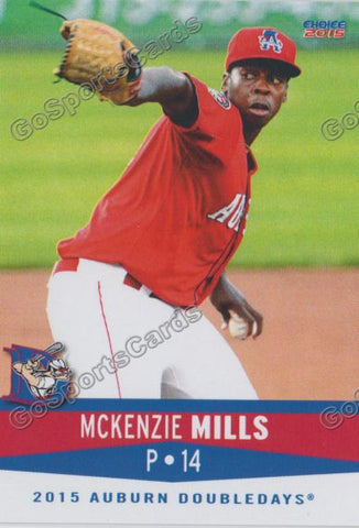 2015 Auburn Doubledays McKenzie Mills