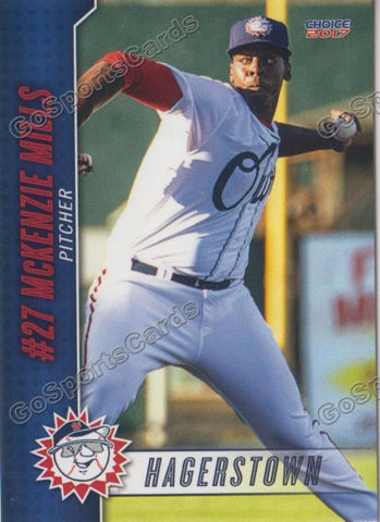 2017 Hagerstown Suns McKenzie Mills