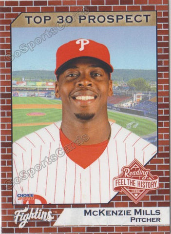 2018 Reading Fightins Top 30 Prospect Mckenzie Mills