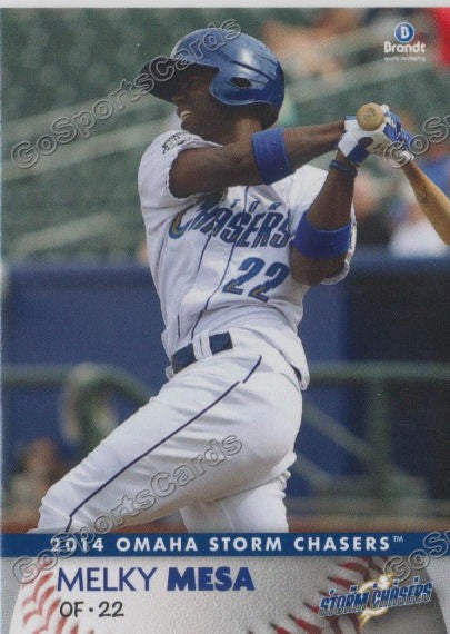 2014 Omaha Storm Chasers Melky Mesa