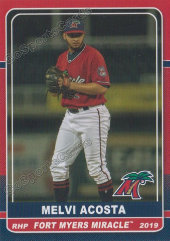 2019 Fort Myers Miracle Melvi Acosta