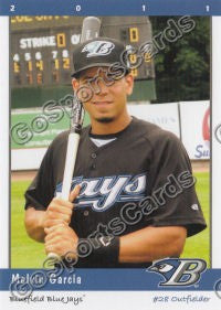 2011 Bluefield Blue Jays Melvin Garcia