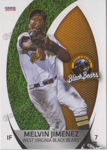2018 West Virginia Black Bears Melvin Jimenez