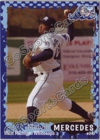 2010 West Michigan WhiteCaps Melvin Mercedes