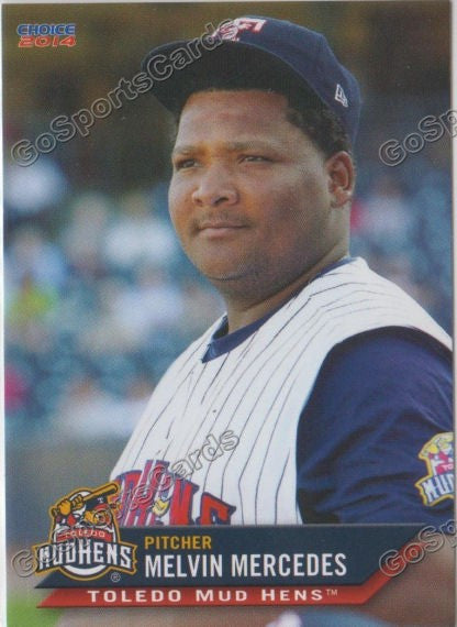 2014 Toledo Mud Hens Melvin Mercedes