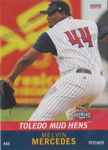 2015 Toledo Mud Hens Melvin Mercedes
