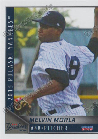 2015 Pulaski Yankees Melvin Morla