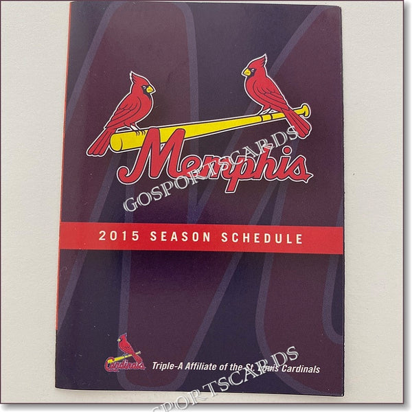 2015 Memphis Redbirds Pocket Schedule