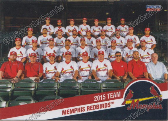 2015 Memphis Redbirds Team Photo Checklist