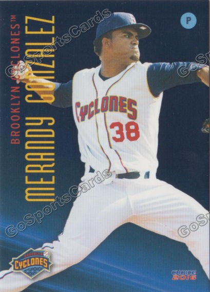 2016 Brooklyn Cyclones Merandy Gonzalez