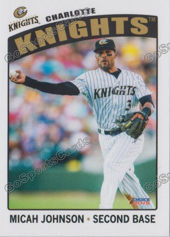 2015 Charlotte Knights Micah Johnson