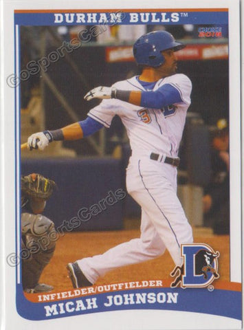 2018 Durham Bulls Micah Johnson