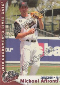2010 Sacramento River Cats Mike Michael Affronti