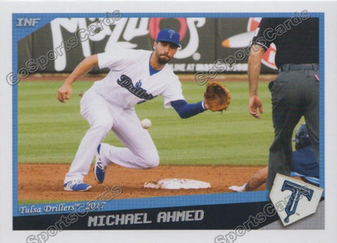 2017 Tulsa Drillers Michael Ahmed