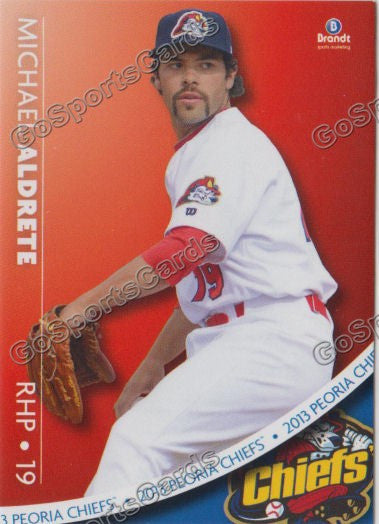 2013 Peoria Chiefs Michael Aldrete