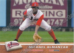 2009 Lowell Spinners Michael Almanzar